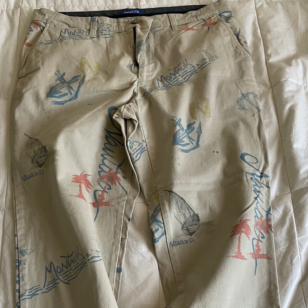 Nautica boat pants size 34